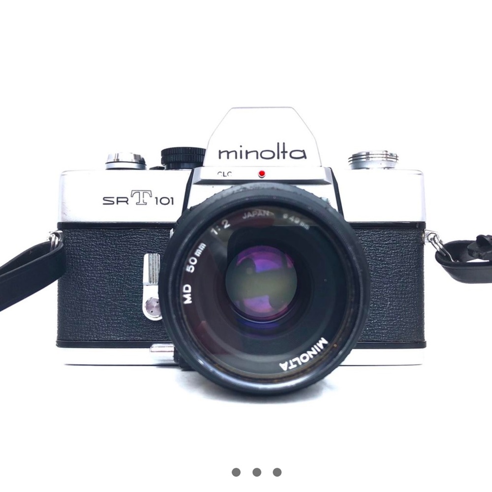 MINOLTA SRT 101 film camera